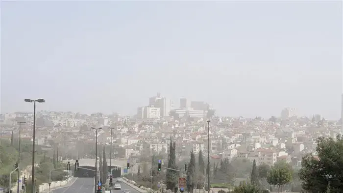 מזג אוויר אביך בירושלים, פברואר 2011