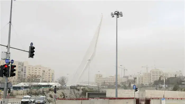 מזג אוויר אביך בירושלים, פברואר 2011