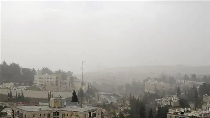 מזג אוויר אביך בירושלים, פברואר 2011