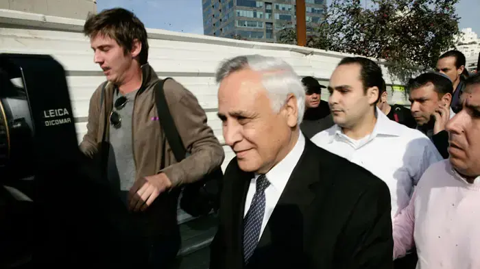 משה קצב בשלב הטיעונים לעונש במשפטו, פברואר 2011        