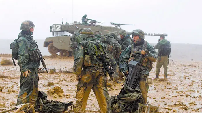 חיילי נח"ל באימון חיילי נח"ל באימון