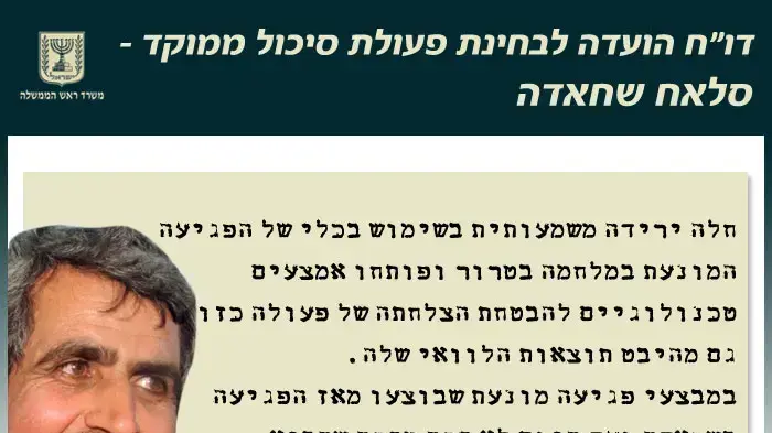שיקופיות סלאח שחאדה שיקופיות סלאח שחאדה