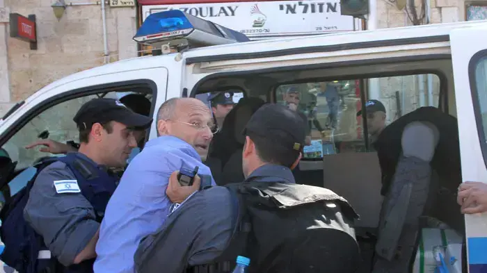 הפגנה וצעדה של פעילי ימין בשכונת עג'מי שביפו, מרץ 2011
