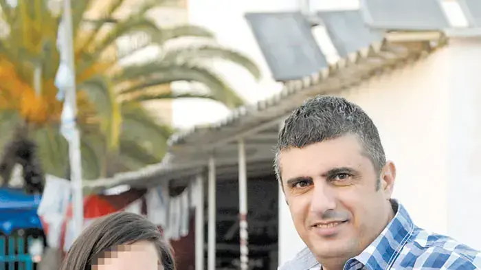 עופר דמתי ובתה של אחותו שנרצחה עופר דמתי ובתה של אחותו שנרצחה