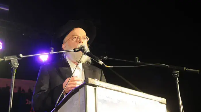 הרב שלום דב וולפא, יו"ר תנועת ארץ ישראל שלנו