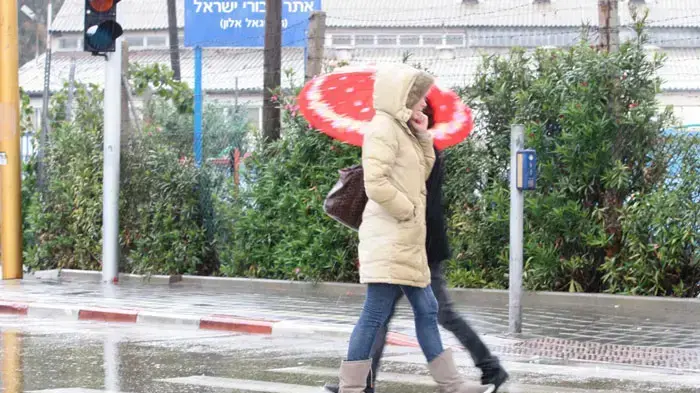 מזג אוויר סוער בגבעתיים, מרץ 2011