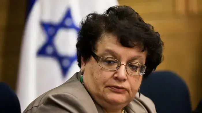מרינה סולודקין בישיבה של הוועדה לקידום מעמד האישה לציון יום האישה הבינלאומי ובהשתתפות חברות כנסת לדורותיהן, מרץ 2011