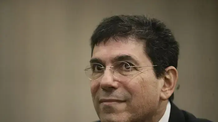 פרופסור גבי ברבש, מנכ"ל בית החולים איכילוב, בערב פתיחה של בניין הלב, בית חולים חירום באיכילוב, מרץ 2011
