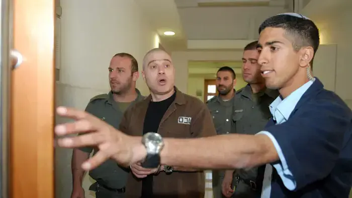 איציק בר מוחא , ראש ארגון פשיעה בירושלים בבית המשפט, מרץ 2011