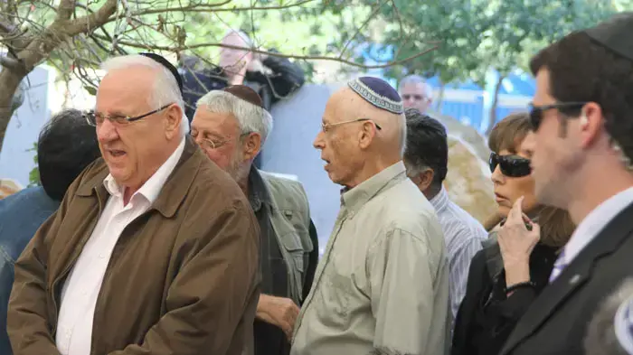 הלוויתו של חבר הכנסת זאב בוים, מרץ 2011