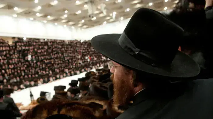 משתה פורים חגיגי בחסידות בעלז בירושלים, מרץ 2011 משתה פורים חגיגי בחסידות בעלז בירושלים, מרץ 2011