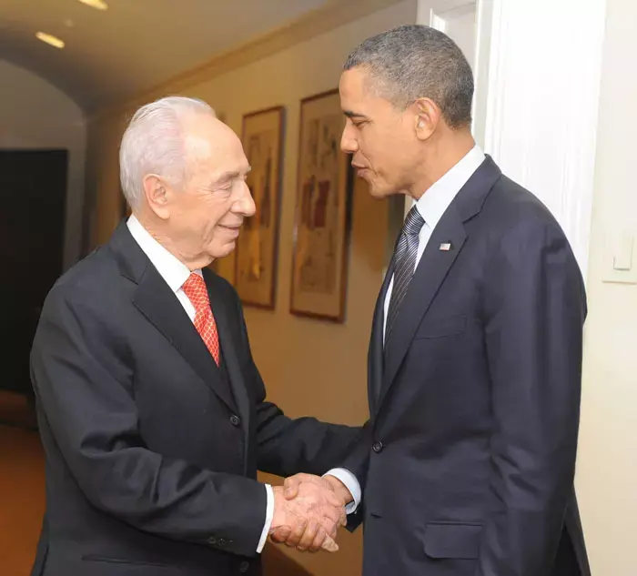 דיווח: "פרס העביר לאובמה מכתב אישי מפולארד"