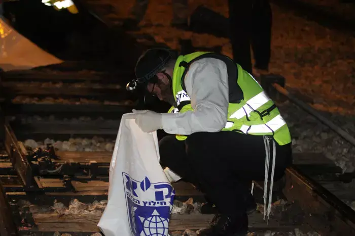 הולך רגל נהרג מפגיעת רכבת סמוך לבנימינה
