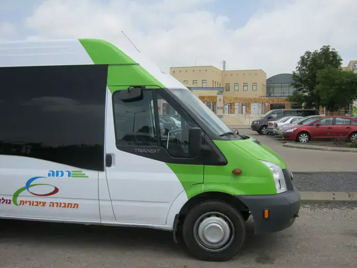 הנהג שלנו חברמן: התחבורה הציבורית הגיעה לגולן
