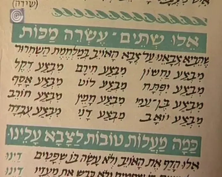 "הגדה ליום העצמאות" - פריט מלפני 60 שנה