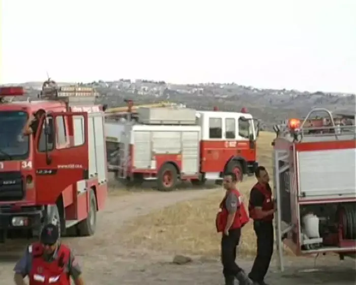 שריפת ענק בחבל לכיש, לא נדרש פינוי תושבים