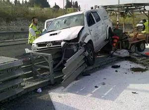 יצא להחליף פרטים עם נהג - ונהרג מפגיעת רכב