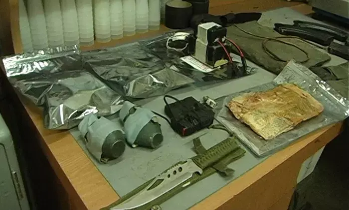 תיעוד בלעדי: חגורת הנפץ ששימשה לביצוע הפיגוע בדרום