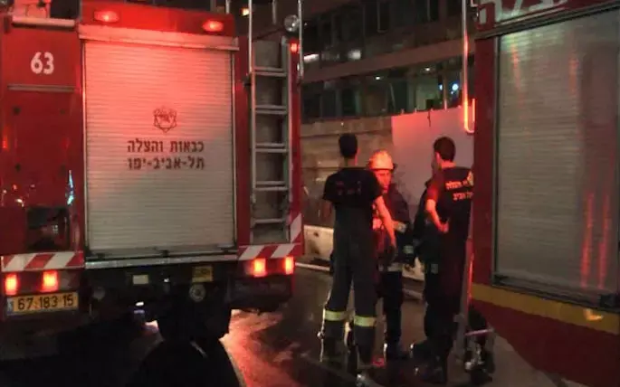 שריפה פרצה בהיכל התרבות בתל אביב, אין נפגעים