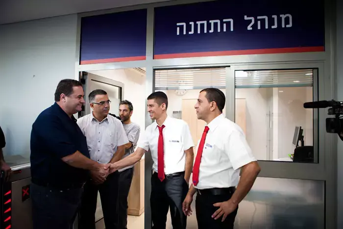 עובדי הרכבת פתחו הקו החדש לתחנת ראשון לציון