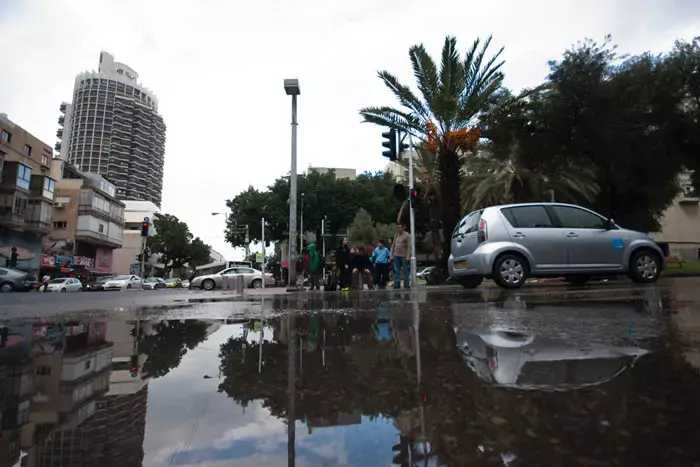 הנה הוא חוזר - לרגע: גשם ירד בצפון ובמרכז