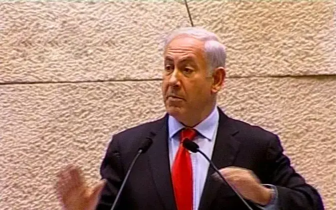 נתניהו בכנסת: משטרת מחשבות? מחזקים את הדמוקרטיה