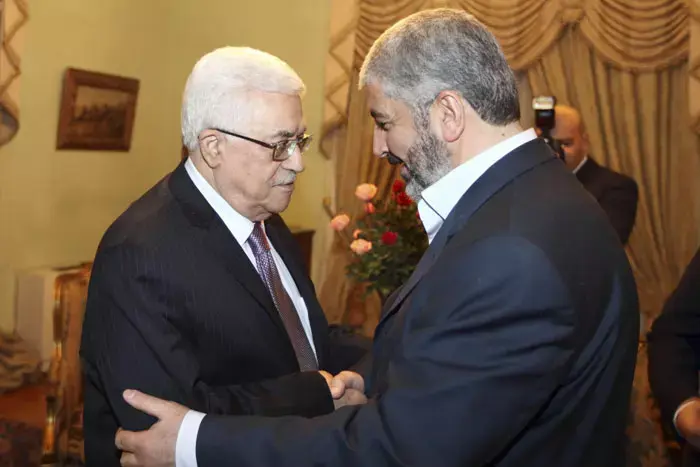 הסכם הפיוס הפלסטיני: אבו מאזן נפגש עם חאלד משעל