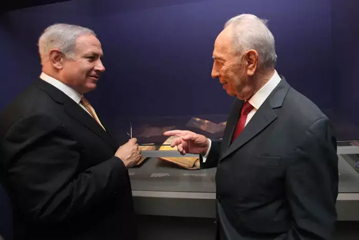 הנשיא פרס: "נתניהו מאמין פחות ממני בשלום"