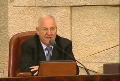 ריבלין: בושה שאדם כמו גאידמק מחזיק בבית&rdquo;ר