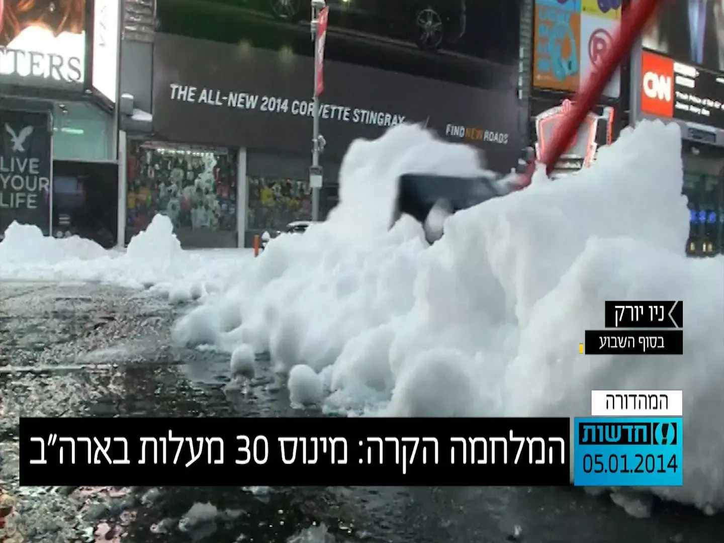 המלחמה הקרה: מינוס שלושים מעלות בארה"ב