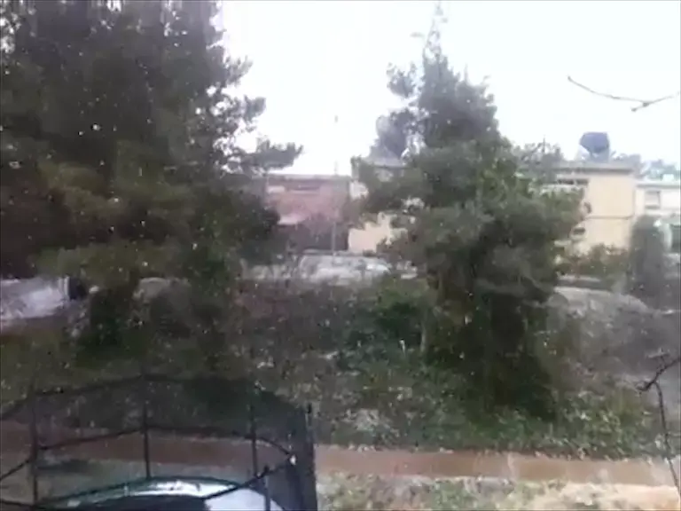 חורף משוגע: ברוב הארץ בהיר, בגולן ירד שלג
