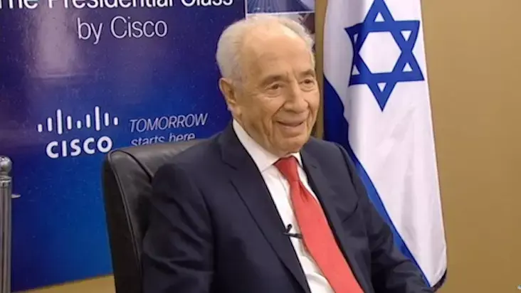 הנשיא פרס העביר שיעור אזרחות - ושבר שיא גינס