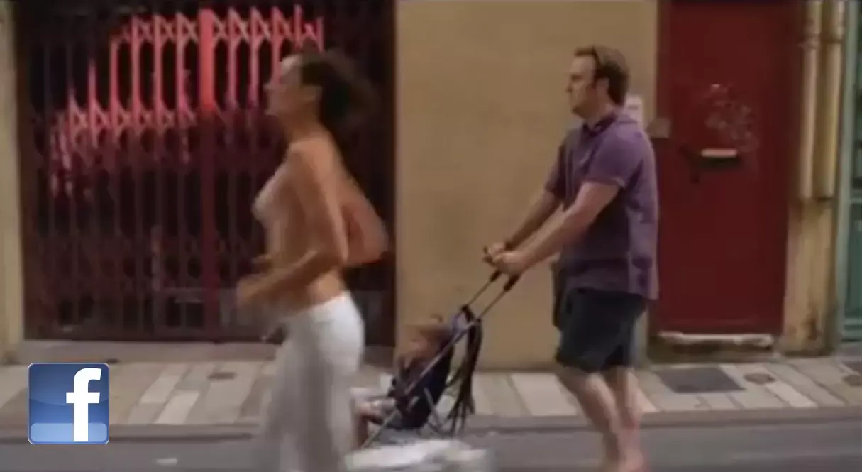 צפו: נשים רצות בעירום וגברים מוטרדים מינית