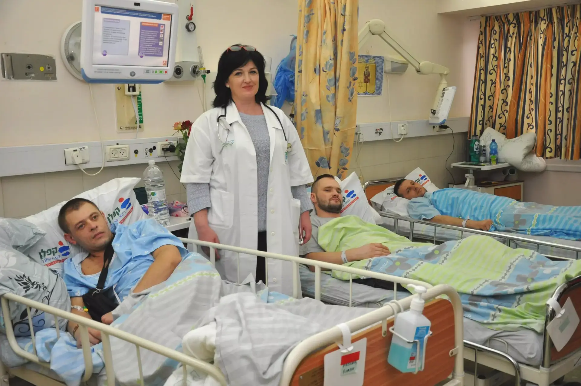 הביאה פצועים מקייב לטיפול בארץ: "התרחשה שם זוועה"