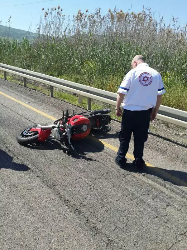 בפעם השנייה ביומיים: רוכב אופנוע נהרג בצפון