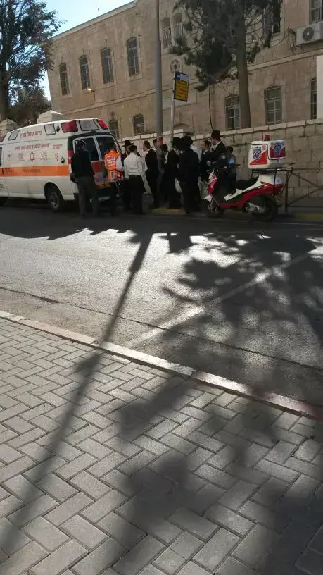 השוטרים רשמו דוח תנועה - הנהג התמוטט ומת במקום