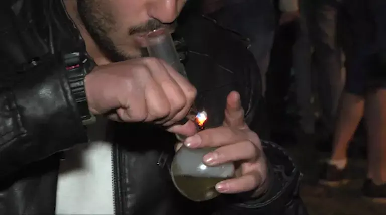 "ליל הבאנגים" בירושלים: 30 מפגינים עוכבו ונעצרו