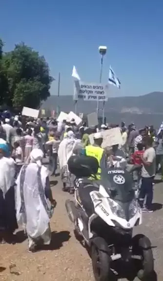 מאות עולים מאתיופיה הפגינו: "אין כסף לדירות"