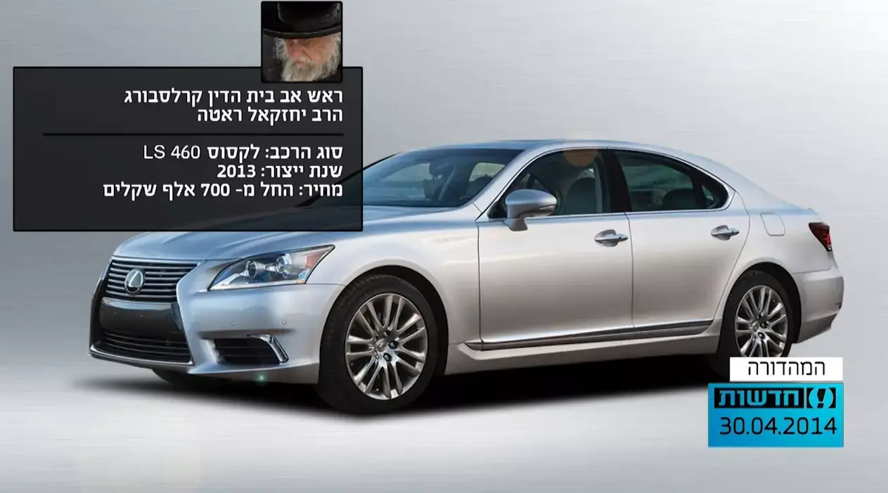 בעונג רב: הצצה למכוניות הפאר של האדמו"רים
