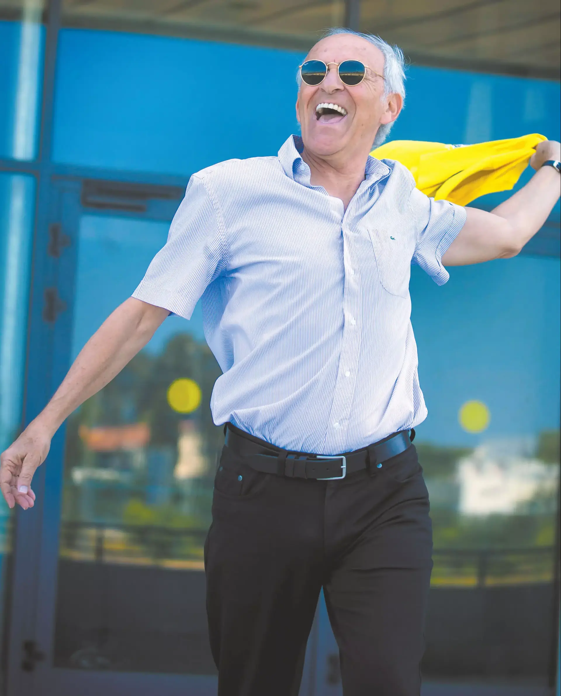 "הייתי בדיוק כמו פלה ומסי ורונאלדו, רק בעברית"