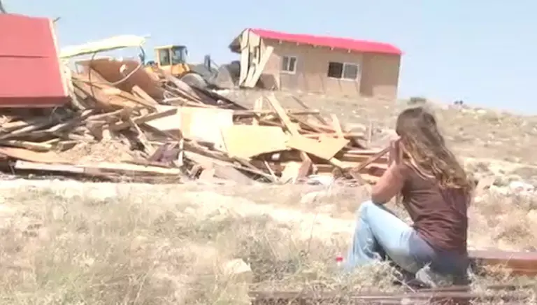 מאחז מעלה רחבעם פונה ונהרס: "נשוב ונבנה"