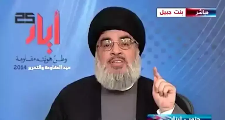 נסראללה מתגרה: "צה"ל כבר לא מפחיד, הוא מפחד"