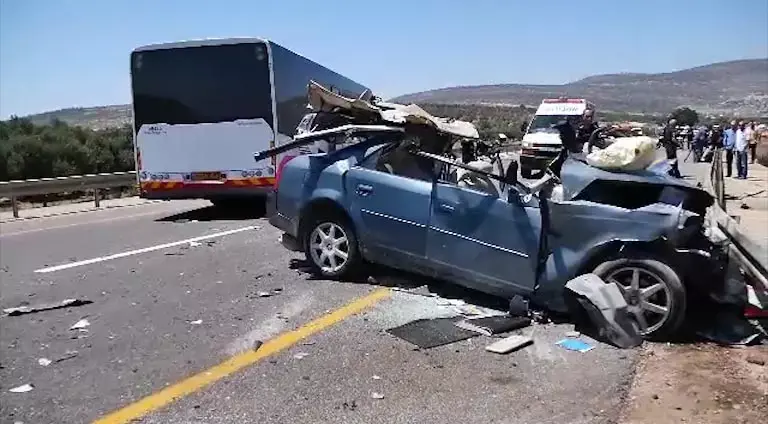 "הסחת דעת לשנייה": כך נהרגו אם וילדיה בתאונה בגליל