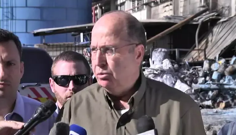 יעלון בשדרות: "נגיב על כל ירי מעזה, ולא נפסיק"
