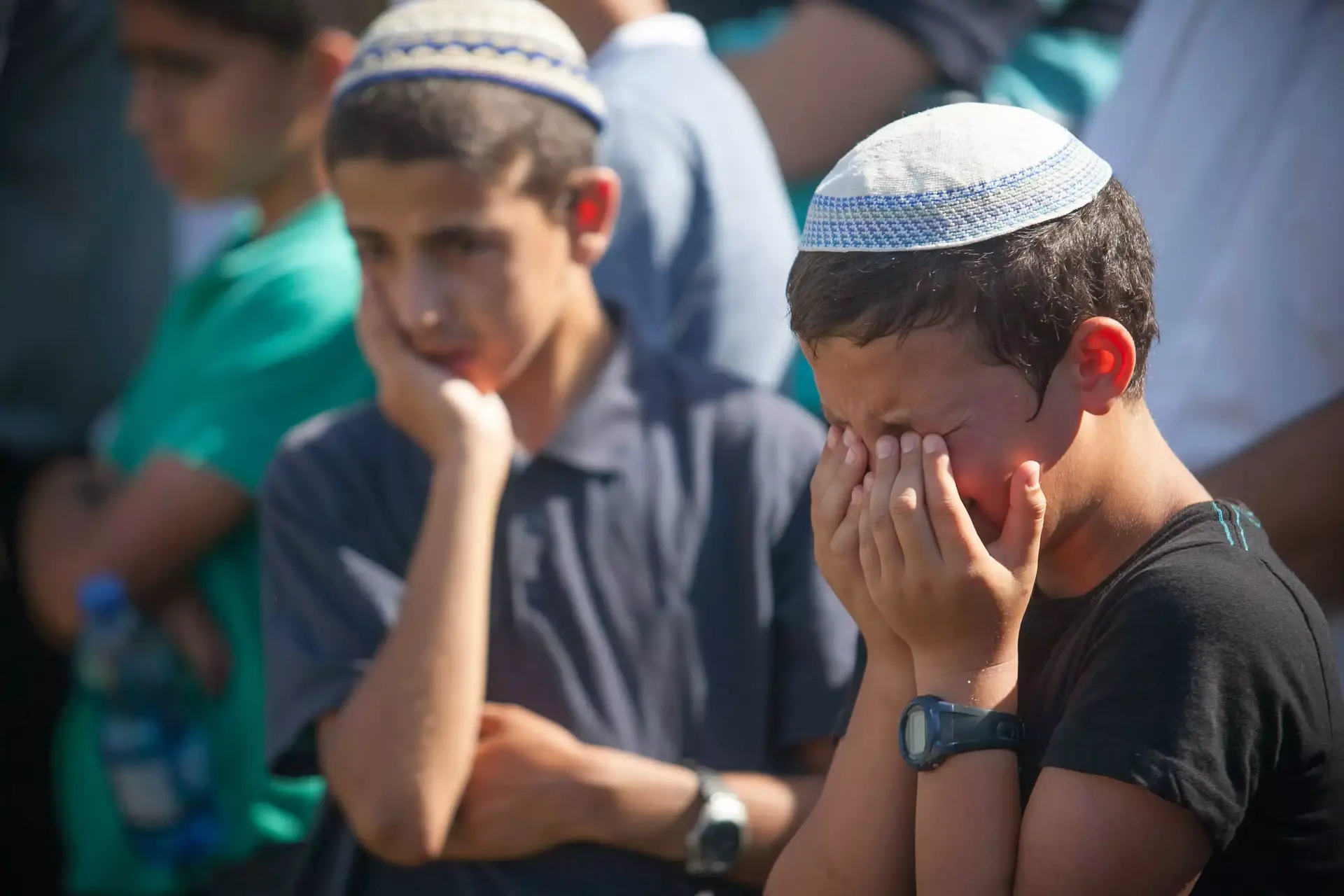 "בלב אחד": תמונות ממסע הפרידה מהבנים