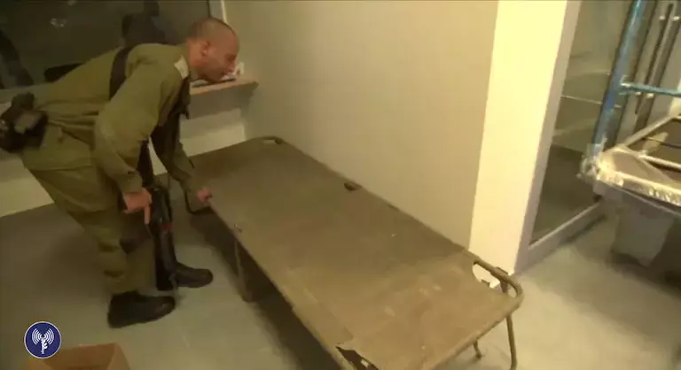 חמאס ירה פצמ"רים לעבר בית חולים שדה שהקים צה"ל בעזה