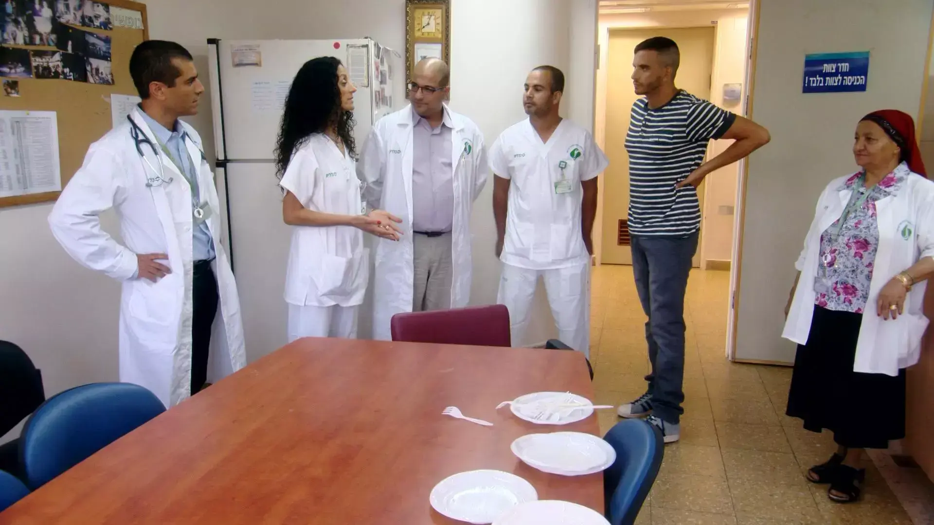 מושיק גלאמין משפץ את ביה"ח סורוקה. צפו