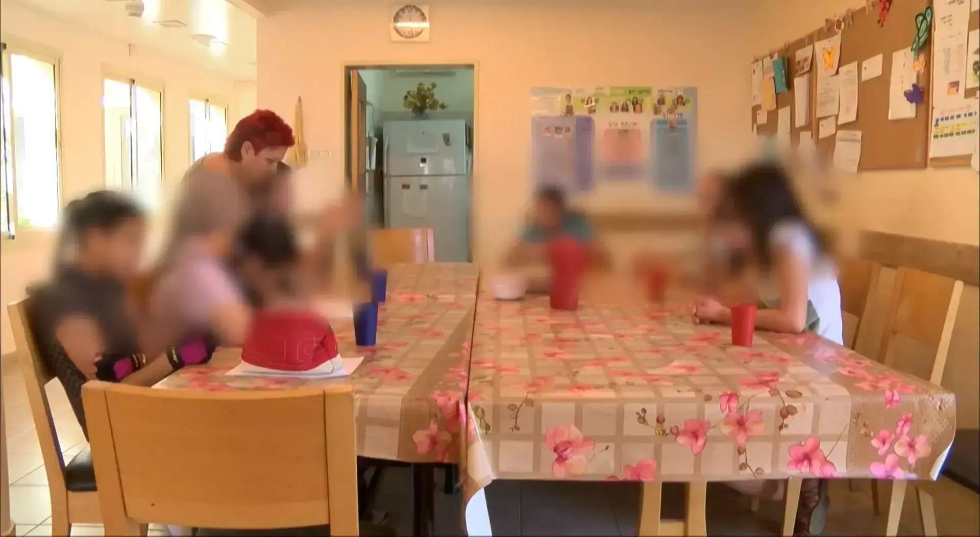 תחנת כיבוי מול בית לאוטיסטים