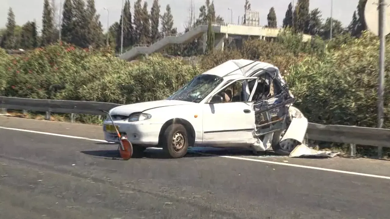 מת מפצעיו בן שנתיים שנפצע בתאונה במחלף גנות
