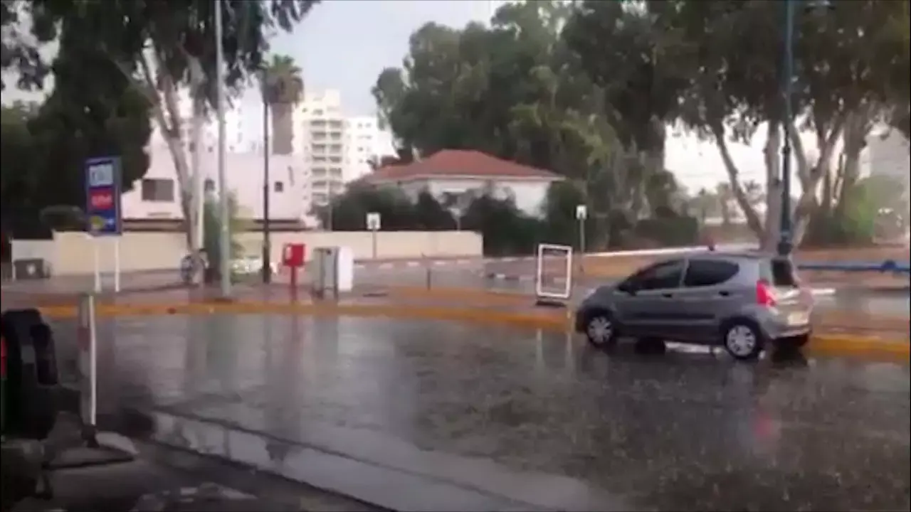 מזג האוויר: גשם ירד ברחבי הארץ, קר מהרגיל